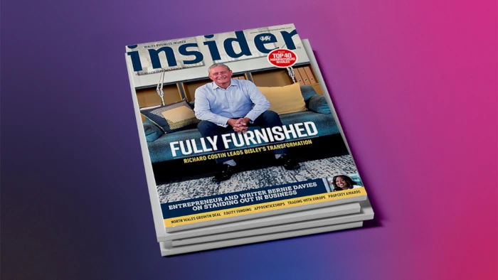 A copy of the insider magazine