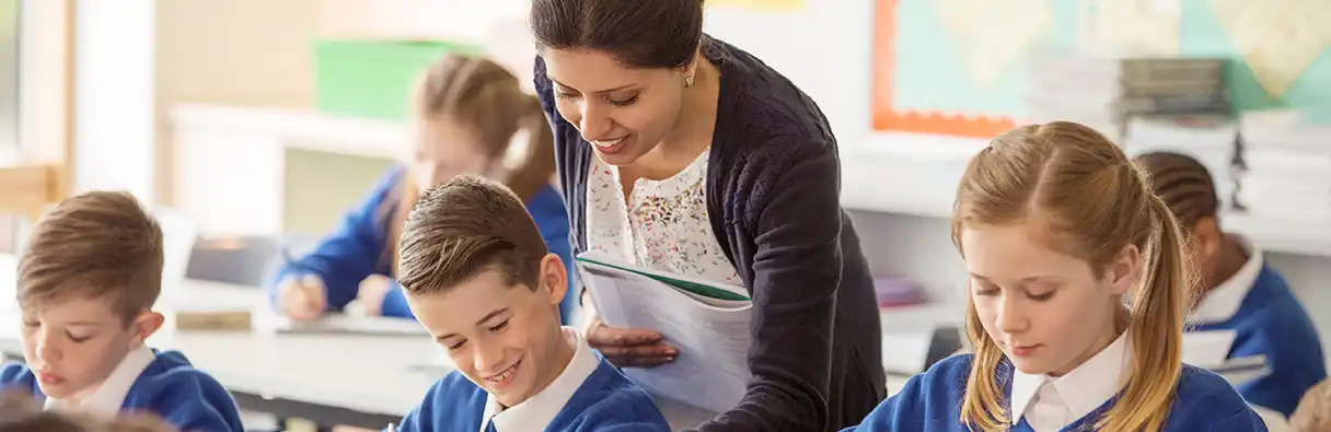 Teacher with Children